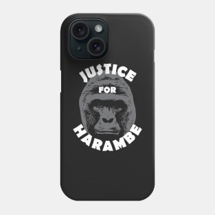 Justice for Harambe Phone Case