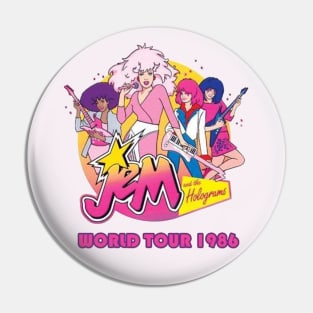 World Tour Of The Ladies Pin