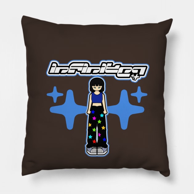 Y2K INFINITY Pillow by artcuan