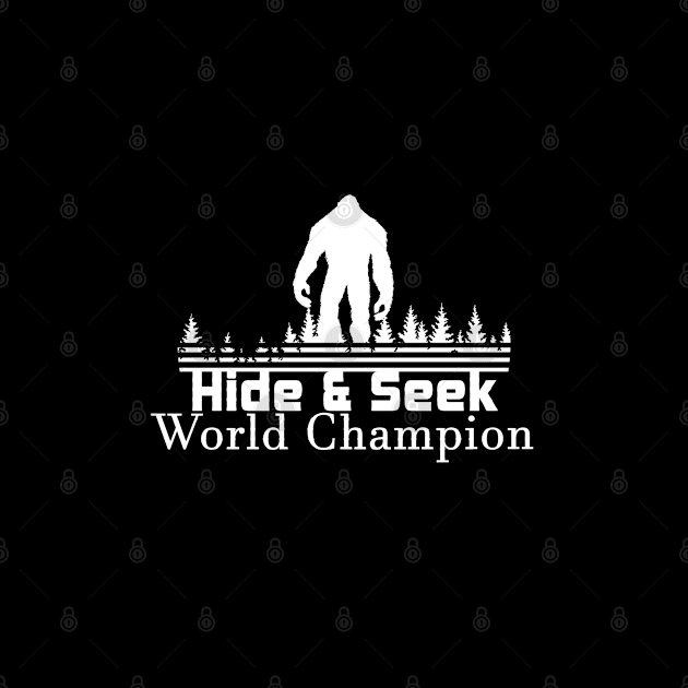 Undefeated World Champion Hide and Seek by GreenGuyTeesStore