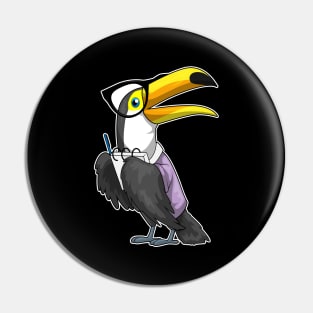 Toucan Secretary Notepad Pin