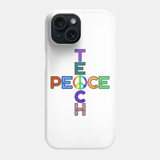 Teacher Shirt Peace Sign Shirt for Teacher Phone Case