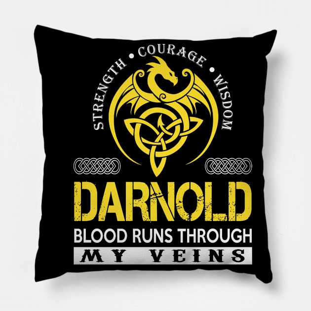 DARNOLD Pillow by isaiaserwin