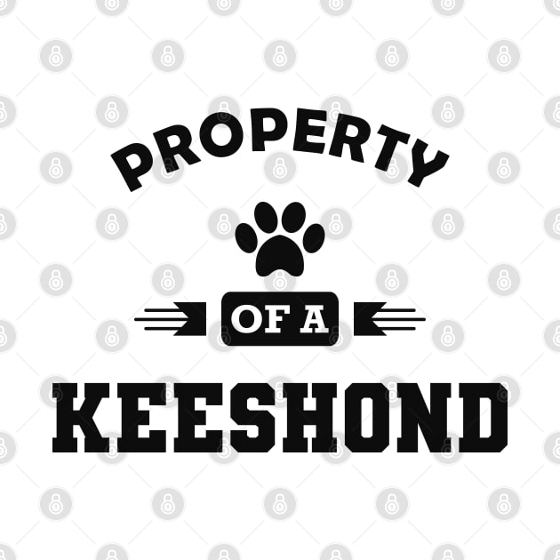 Keeshond dog - Property of a keeshond by KC Happy Shop