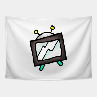 White Noise TV Tapestry