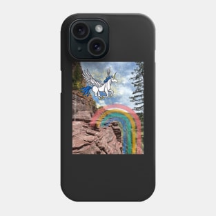 Magic in the Wild: Redstein Crag near Redstone Colorado | Dancing Uniquorns by Mellie Phone Case