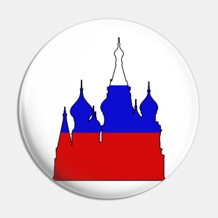 Russia - Cathedral (Flag) _028 Pin