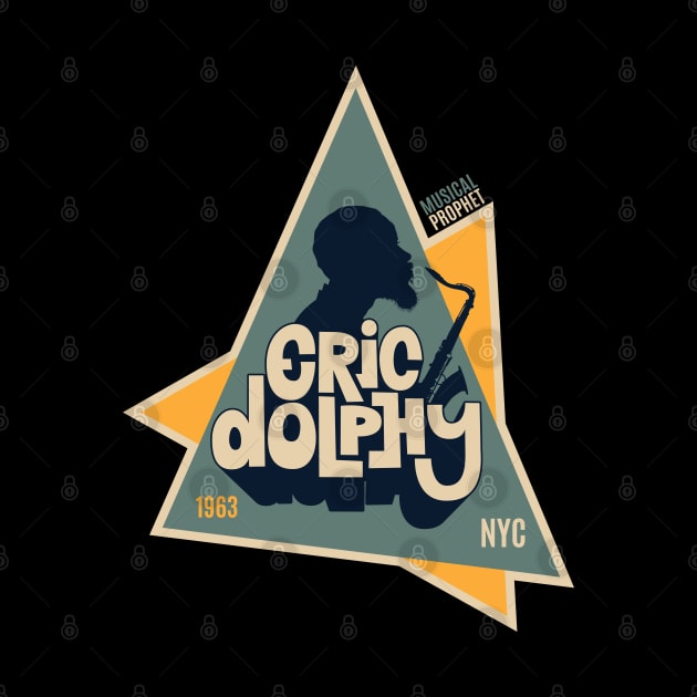 Eric Dolphy Musical Prophet Tribute Shirt by Boogosh