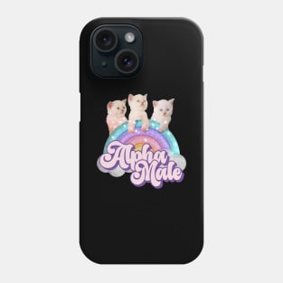 Alpha Male Funny Cat Kitten Funny Sarcastic Phone Case