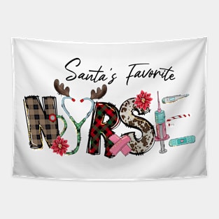 Santa's Favorite Nurse Tapestry