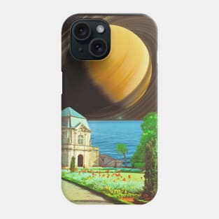 Outer Garden - Space Collage, Retro Futurism, Sci-Fi Phone Case