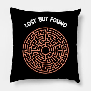 Lost But Found Pillow