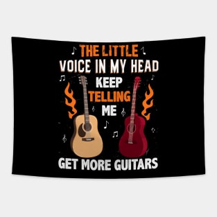 the little voice in my head keep telling me get more guitars Tapestry