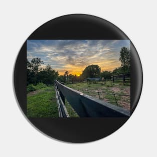 Sunset on the Farm Pin