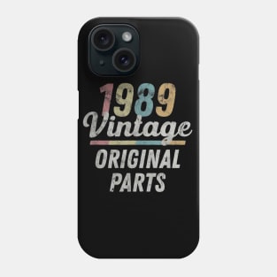 Vintage 1989 classic 31th Birthday Men Women Phone Case