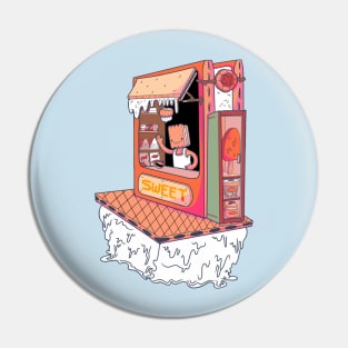 Tiny Biscuit Store Pin