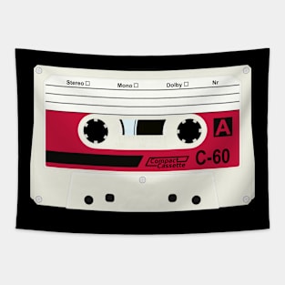 Retro Tape Tapestry