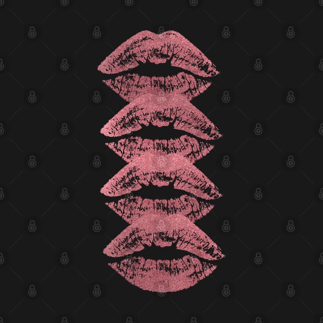 Sexy Lips Kiss Pattern by nolabel