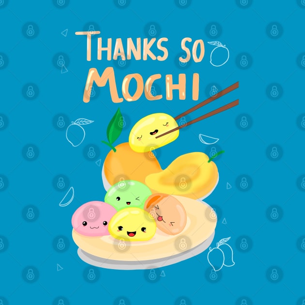 Thank you so MOCHI by Nytelock Prints