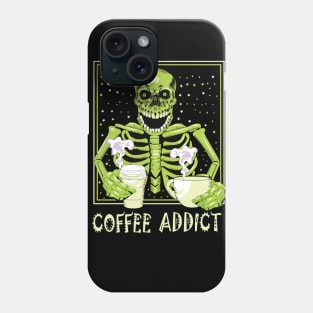 Coffee Addict design Phone Case