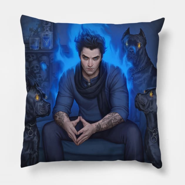 Hades Pillow by fdasuarez