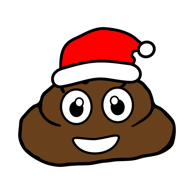 christmas poo emoji by B0red