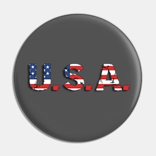 U.S.A. Pin