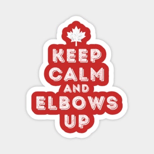 Elbows-Up Magnet