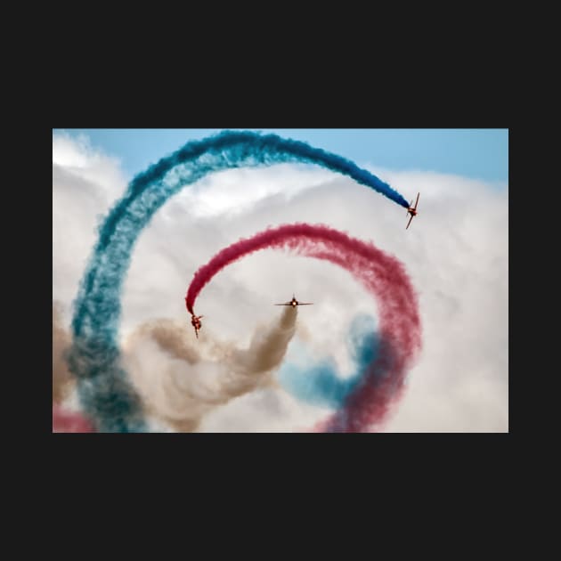 Red Arrows Twister by aviationart