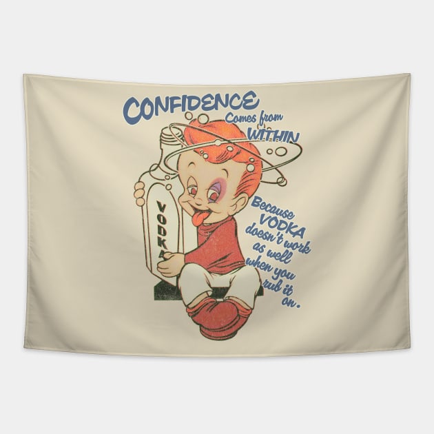 Confidence Comes from Within Tapestry by Shopject