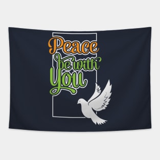 Peace Be With You Tapestry