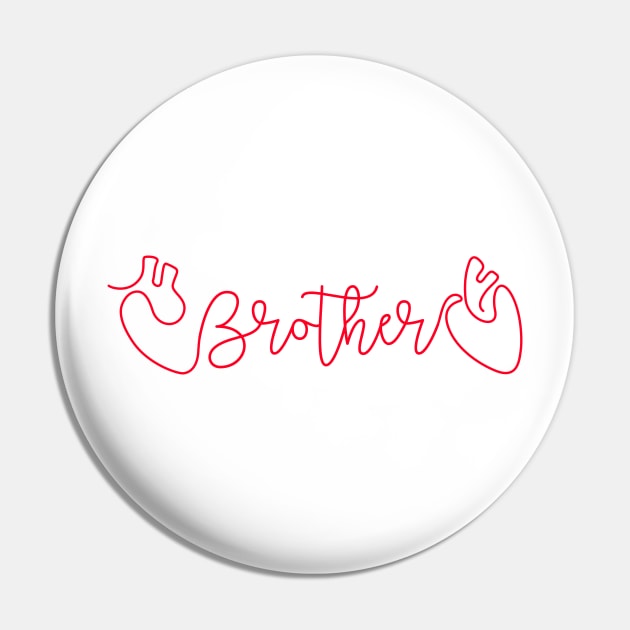 Brother Pin by saturngarden