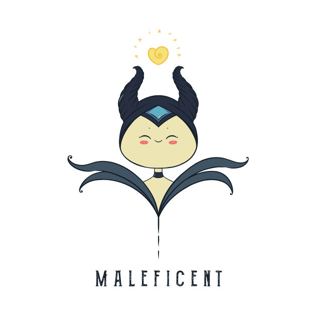 Maleficent ---- kawaii - by Didier97