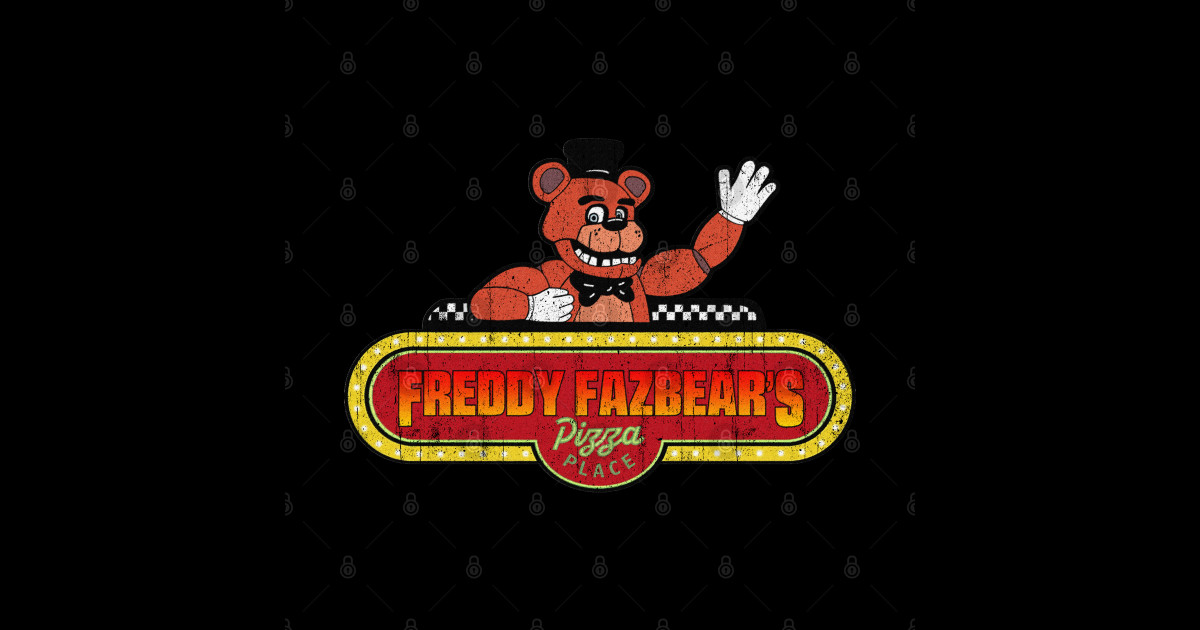 Freddy Fazbear's Pizza Place Vintage - Freddy Fazbears - Posters and ...