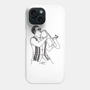 saxophone meme Phone Case