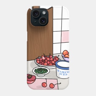 Kitchen Still Life Illustration Phone Case