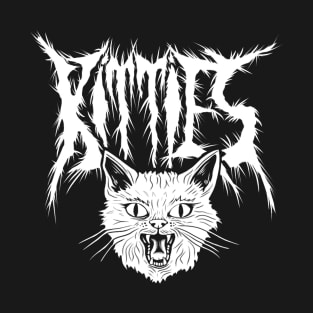 Kitties - Metal Style T-Shirt