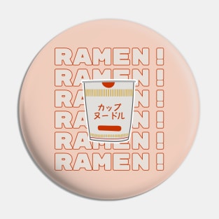 I love ramen | Instant Ramen | Japanese Ramen Pin