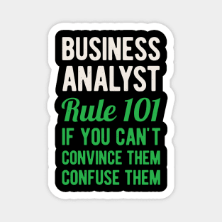 Funny Business Analyst Magnet