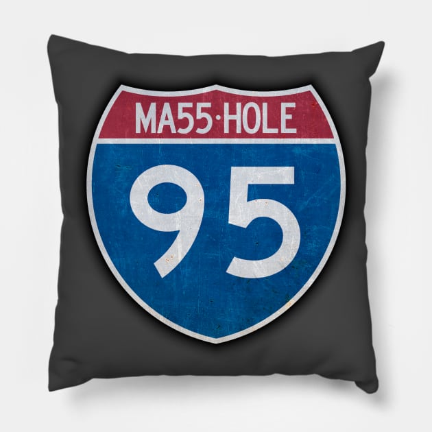 I-95 Pillow by ModernPop