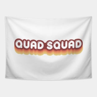 Quad Squad 70s Vibes Skater Tapestry