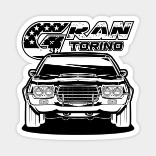 Gran Torino (Black Print) Magnet