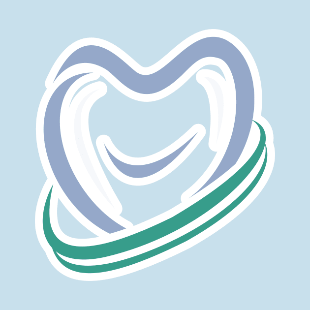 Tooth with crown illustration logo template design for dental or dentist. by AlviStudio