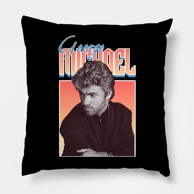 George Michael Pillow by Olivia alves