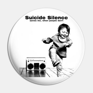 Suicide Silence Saves Me // pencil sketch Pin