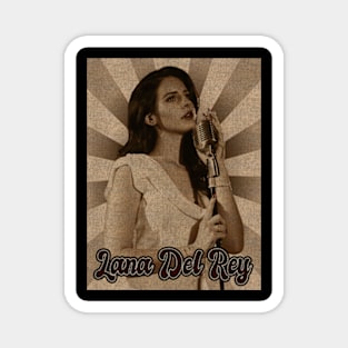 Vintage Classic Lana Del Rey Magnet