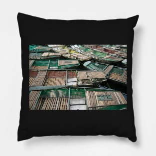 Row Boats Pillow