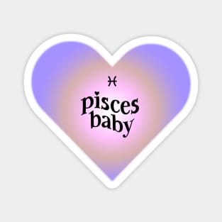 pisces baby Magnet