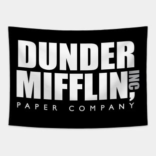 Dunder Miffin Paper Company Black Tapestry