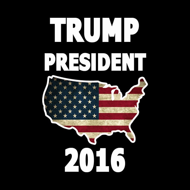 TRUMP PRESIDENT 2016 by DESIGNBOOK